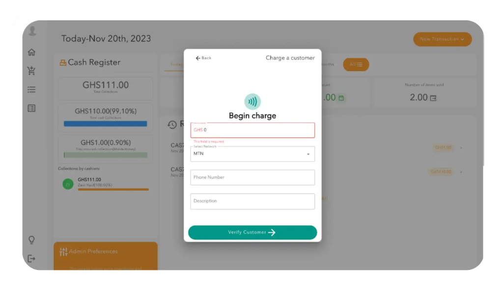 Features of a POS system 