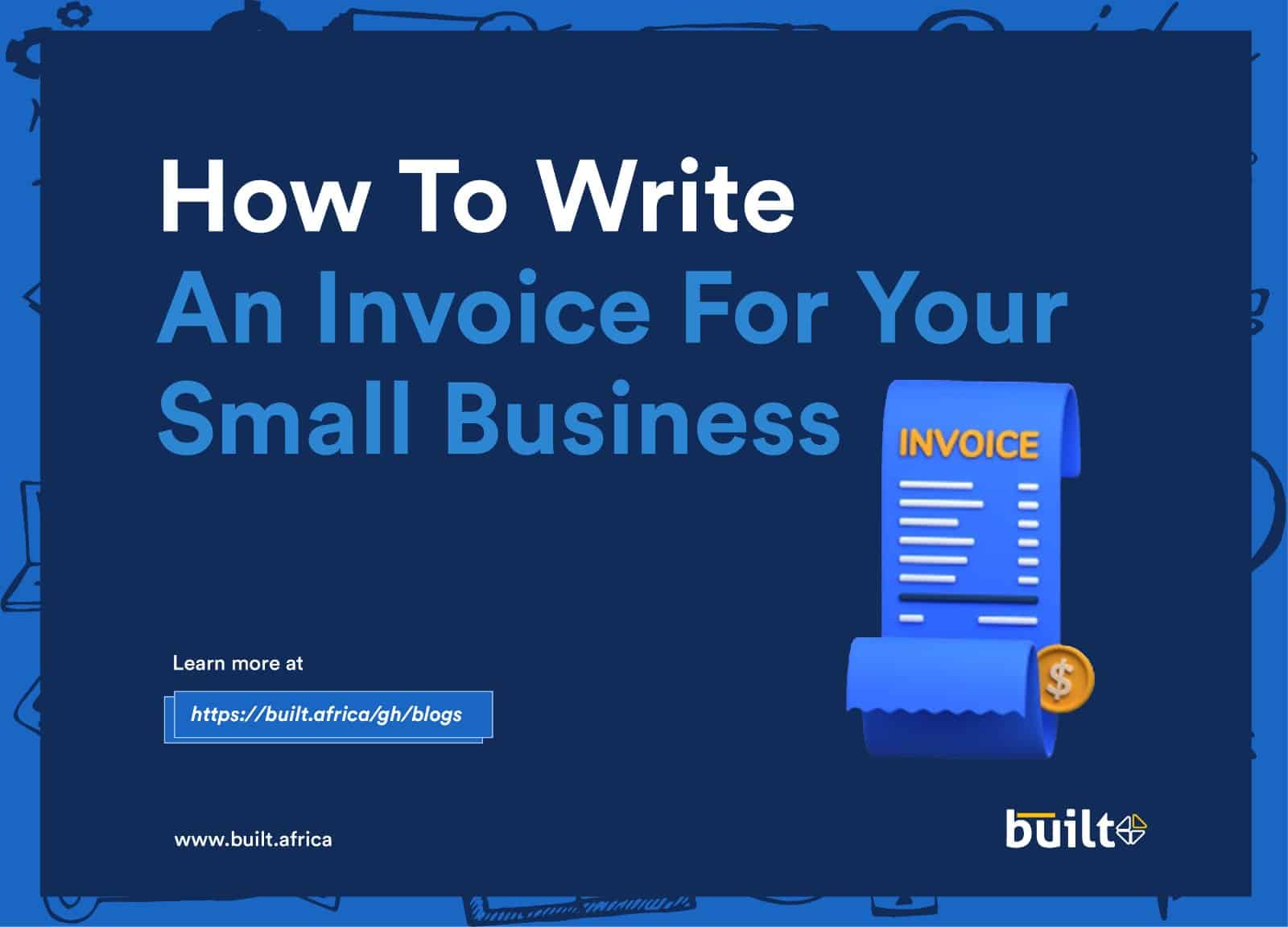 How to write invoice for your small business