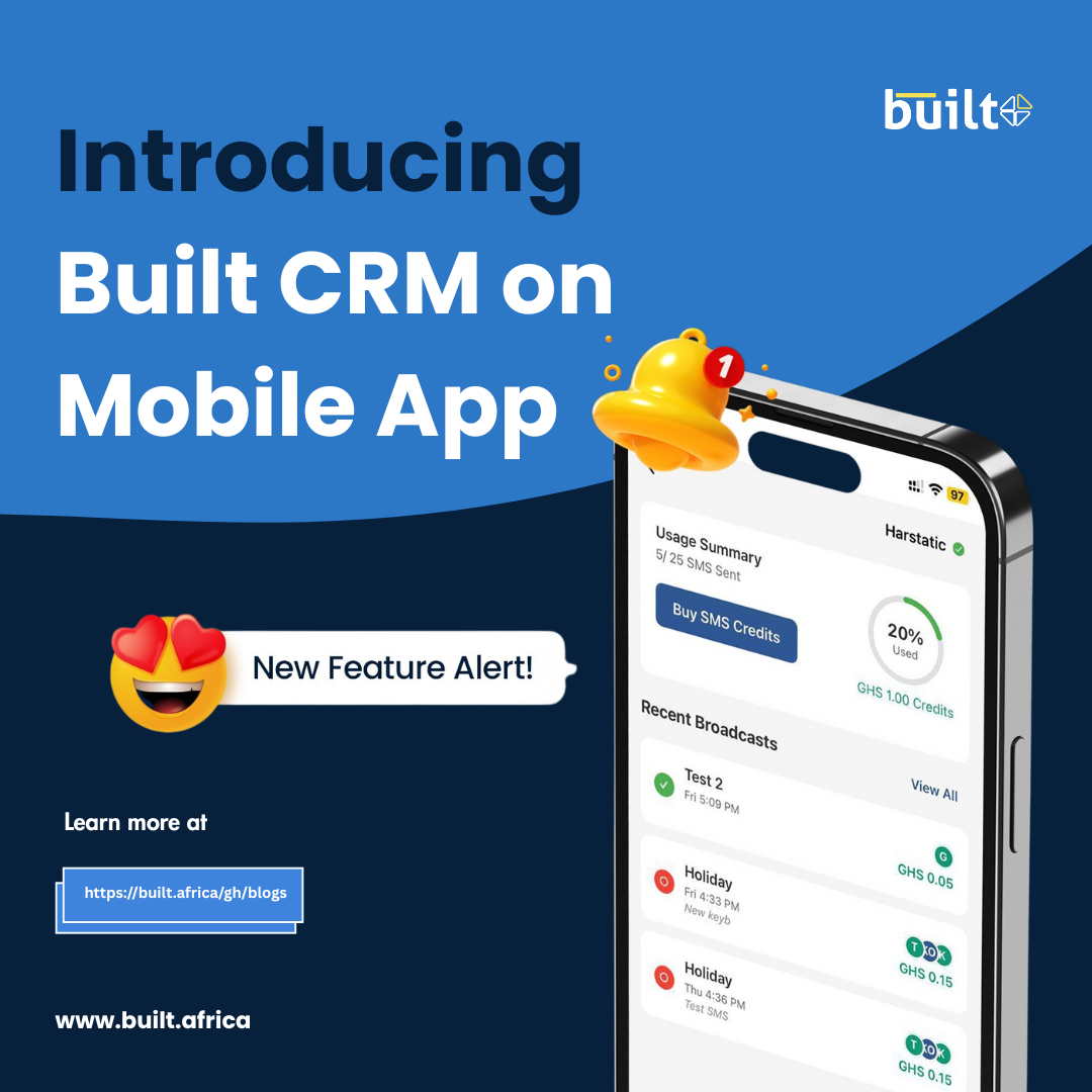 Built CRM Now on Mobile: Manage Client Communication on the Go.