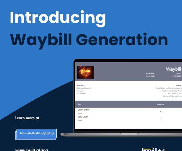 Waybill generation