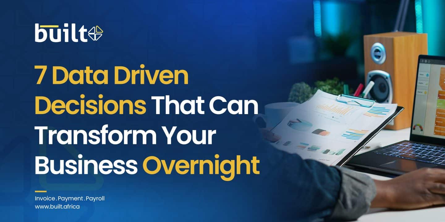 data driven decisions