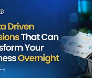 data driven decisions